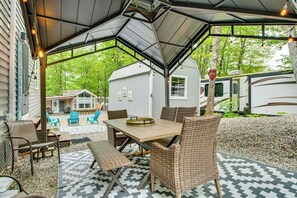 House (3 Bedrooms) | Interior - Walk to Lake Beaches: Cabin w/ Patio in Belmont! (Belmont)