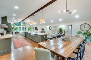 House (4 Bedrooms) | Interior - Hot Tub & Theater Room: Getaway in Falling Waters (Falling Waters)