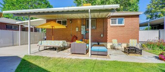 Private Patio & Gym: Spacious Salt Lake City Home!