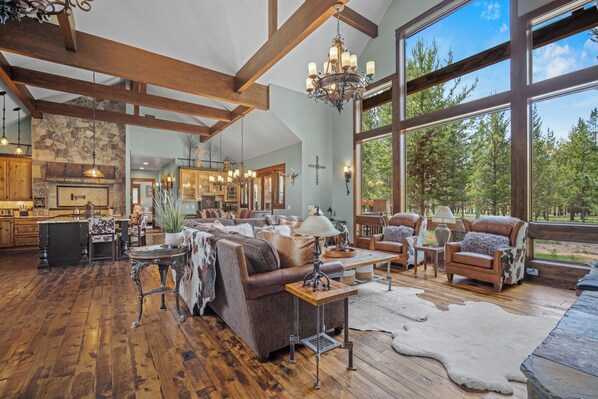 TV, fireplace, table tennis