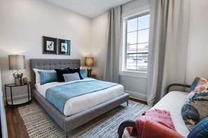 12 bedrooms, desk, iron/ironing board, travel crib