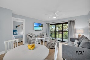 TV, DVD player, offices