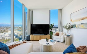 TV, stereo, offices