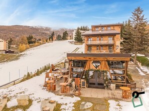 Fassade der Unterkunft