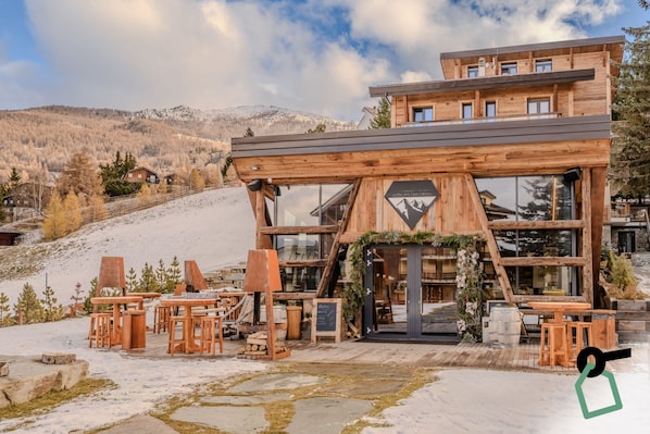 Fachada del alojamiento