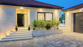 Fassade der Unterkunft