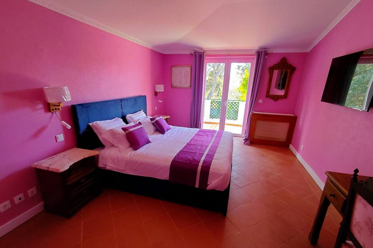 Superior dubbelrum - balkong - utsikt mot trädgården