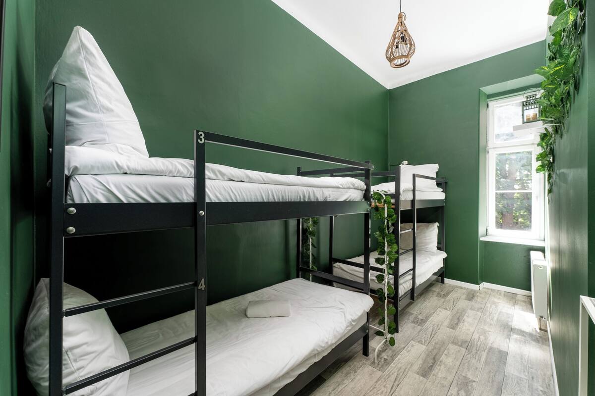 Comfort Shared Dormitory, Women only | Blackout drapes, iron/ironing board (on request), WiFi (free)
