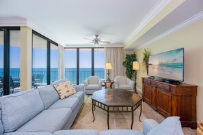 Condo, 3 Bedrooms | Living area - Phoenix Ix 1405 3 Bedroom Condo (Orange Beach)