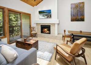 Condo, 2 Bedrooms | Living area | Smart TV - Townsend Place B307 2 Bedroom Condo (Avon)