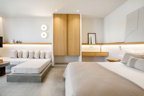 1 bedroom, WiFi, bed sheets - Kythnos Blue - Suite 1 Sea View, Walk to the beach (Loutra)