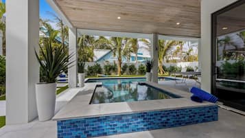 Una piscina climatizada