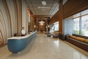 Sala de estar en el lobby