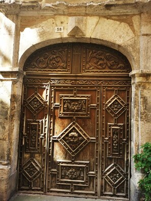 Detalhe da fachada