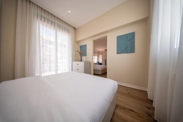 2 chambres, fer et planche Ă repasser, Wi-Fi, draps fournis