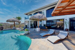 Pool - Luxury Beach Villa with Playa Hermosa Views.  Chef + Concierge Options (Playa Hermosa)