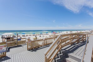 On the beach