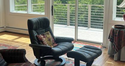 Stunning views of Lincoln Peak, 2-bedroom townhome at Sugarbush