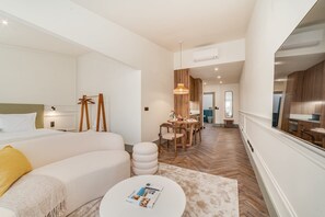 1 غرفة نوم ومكتب ومكواة/لوح كي وواي فاي