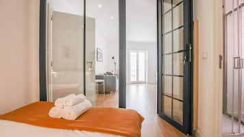 1 Schlafzimmer, Schreibtisch, Bügeleisen/Bügelbrett, WLAN