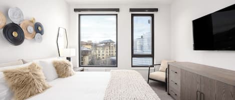 2 dormitorios, cuna de viaje, wifi y ropa de cama