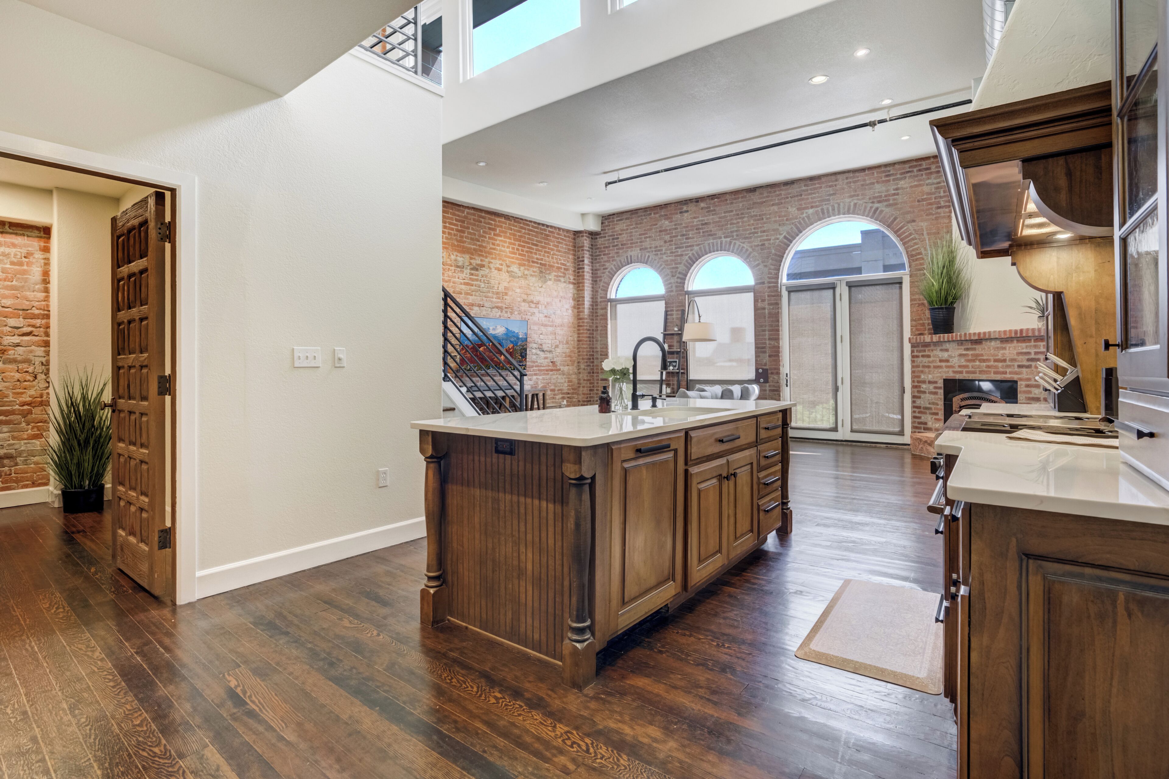 Condo, quang cảnh núi | Bếp riêng