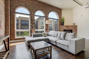 Condo, Mountain View | Living area - Mid-Downtown Marvel (Colorado Springs)