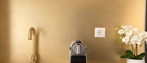 基本公寓, 庭園景 | 私人廚房 | 特濃咖啡機、電熱水壺