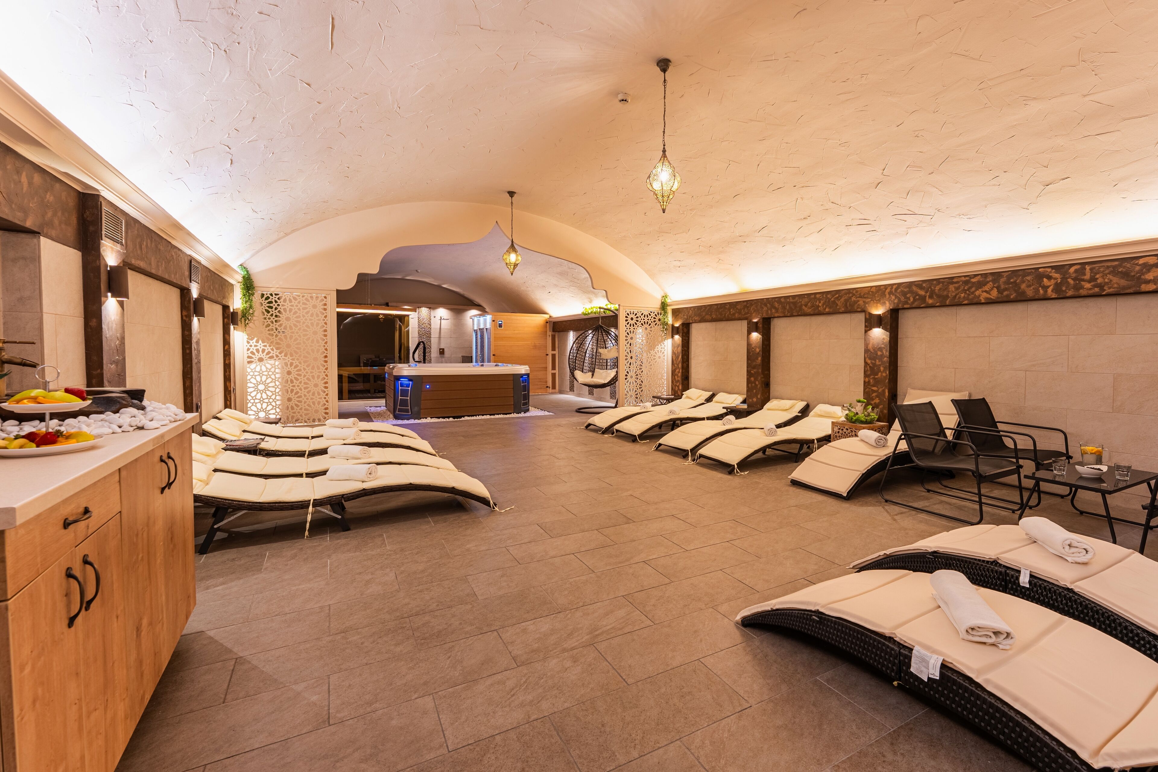 실내 스파 욕조