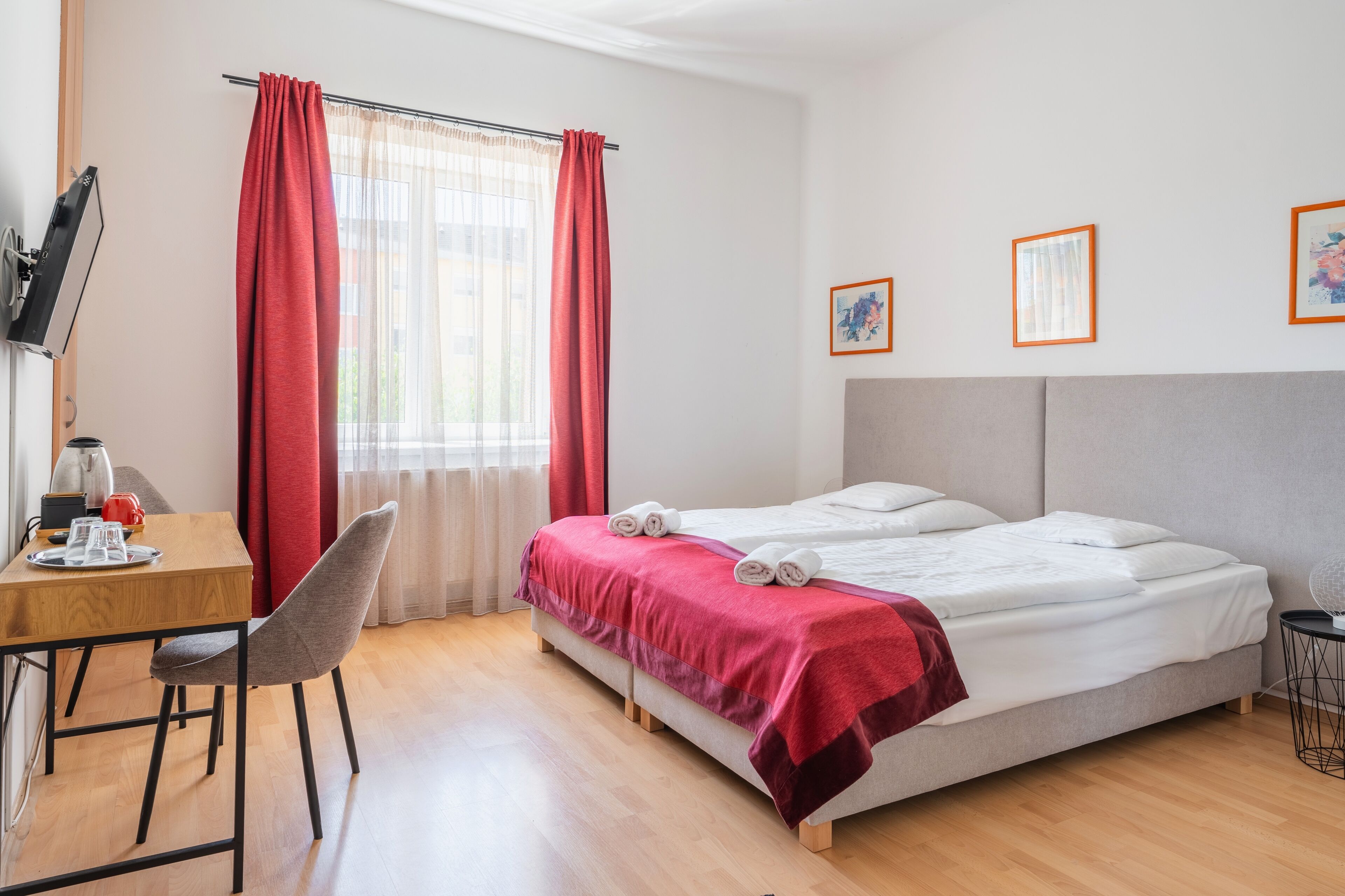 슈피리어 더블룸 또는 트윈룸, 마당 전망 | 무료 WiFi