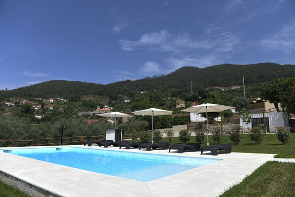 Seasonal outdoor pool