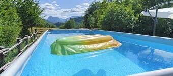 Chalet 'Camillo' with Mountain View, Private Pool and Private Garden