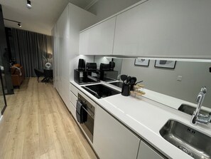 Microonde, forno, piano cottura