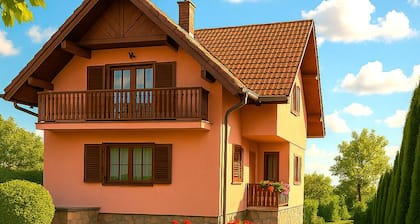 Charming building in beautiful Balatongyörök with WiFi, AC