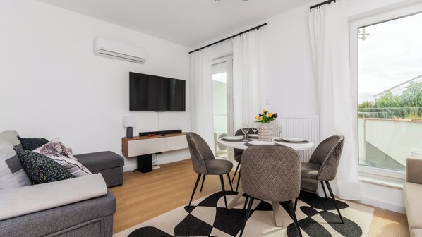 Living area - Apartamenty Sun & Snow Perła Mierzei (Sztutowo)