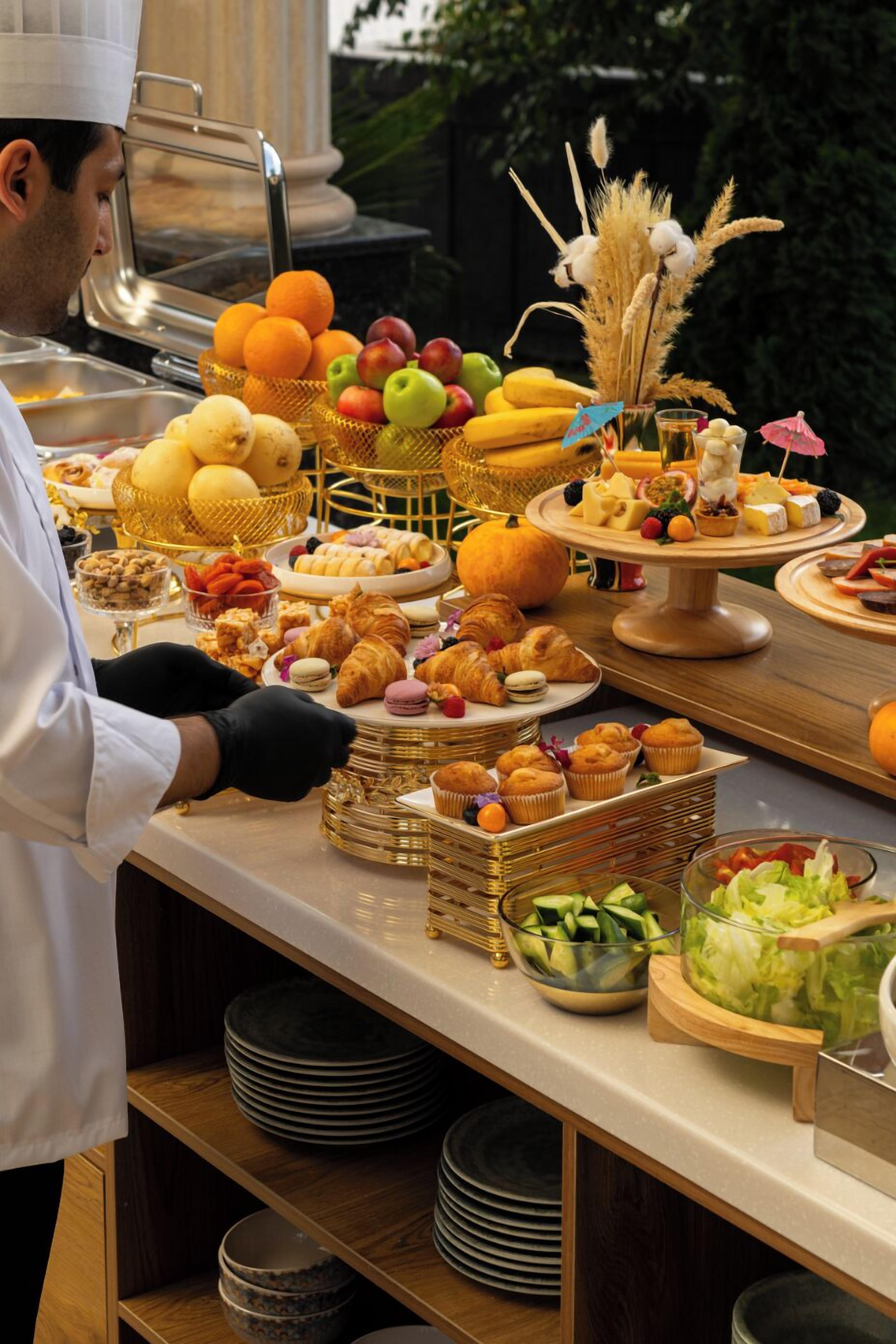 Komplett frokost er inkludert hver dag