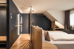 In-room safe, blackout drapes, soundproofing, iron/ironing board