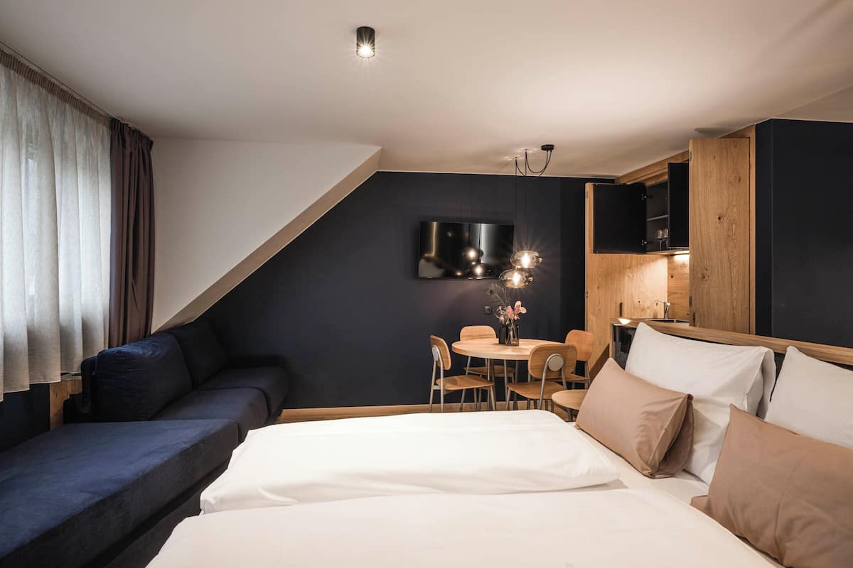 In-room safe, blackout drapes, soundproofing, iron/ironing board