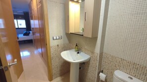 Towels, soap, toilet paper