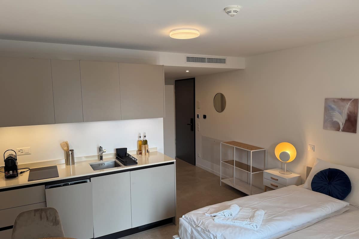 Standard Studio, Balcony, Garden View | Free WiFi