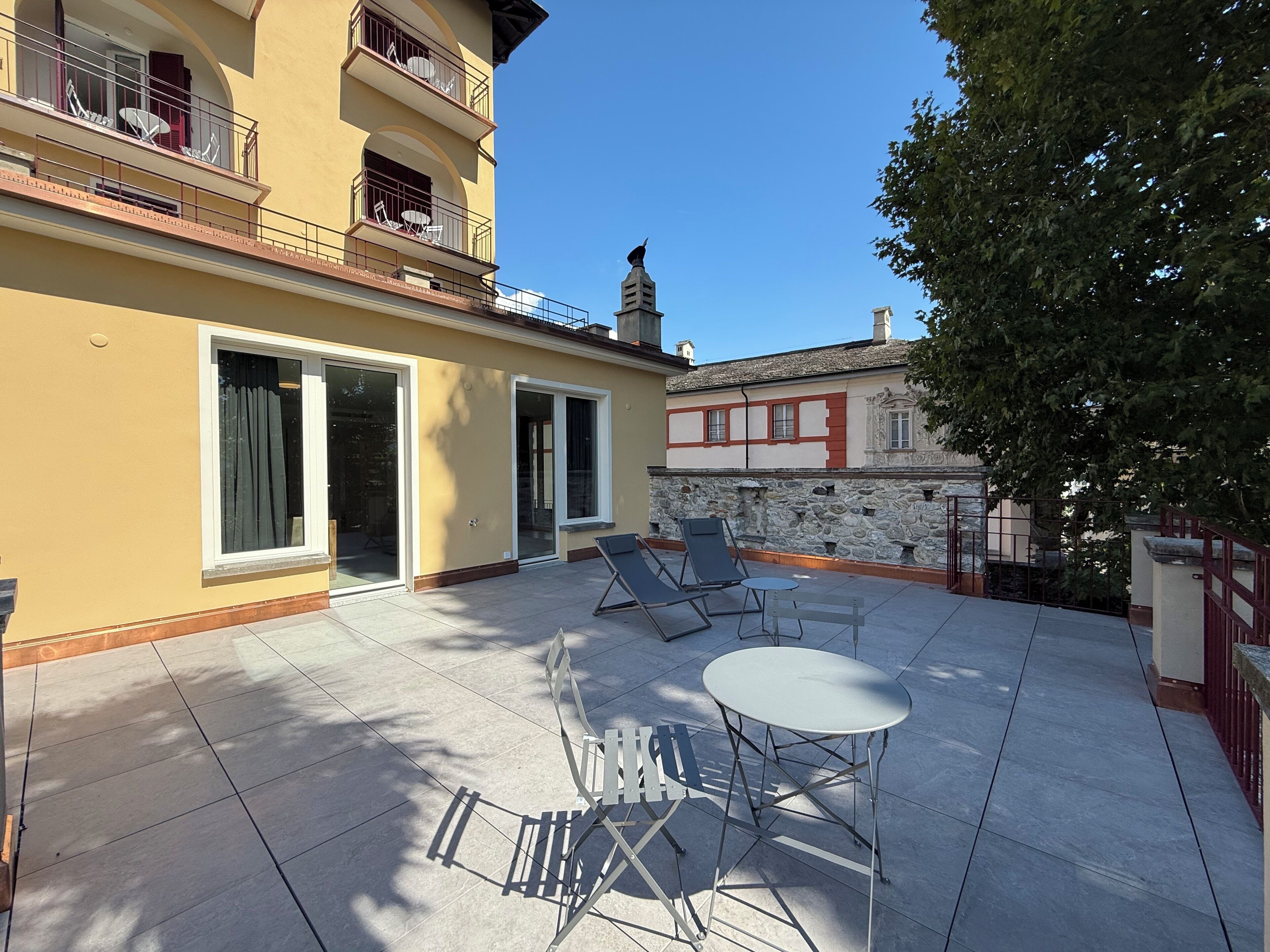 Executive Apartment, Garden View | Terrace/patio