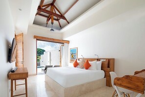 In-room safe, desk, laptop workspace, free WiFi - Villa Bukit Gili Gede (Gili Gede)