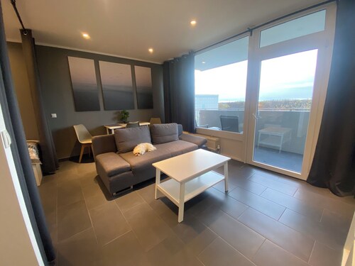 Cozy apartment 45 m", balcony up to 3 fitters or vacationers, fast WLAN