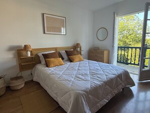 5 chambres, fer et planche Ă repasser, Wi-Fi, literie fournie