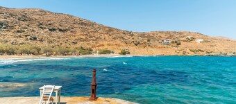 Country House 'Tinos By The Sea' with Sea View, Private Terrace and Air Conditioning