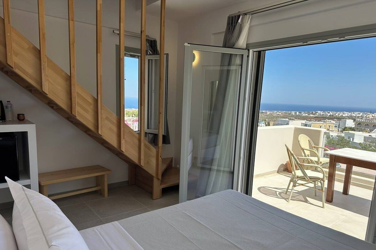 Deluxe Triple Room, Balcony, Sea View | In-room safe, soundproofing, free WiFi