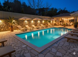 Pool - Villa Marifei in Kato Korakiana (Kato Korakiana)