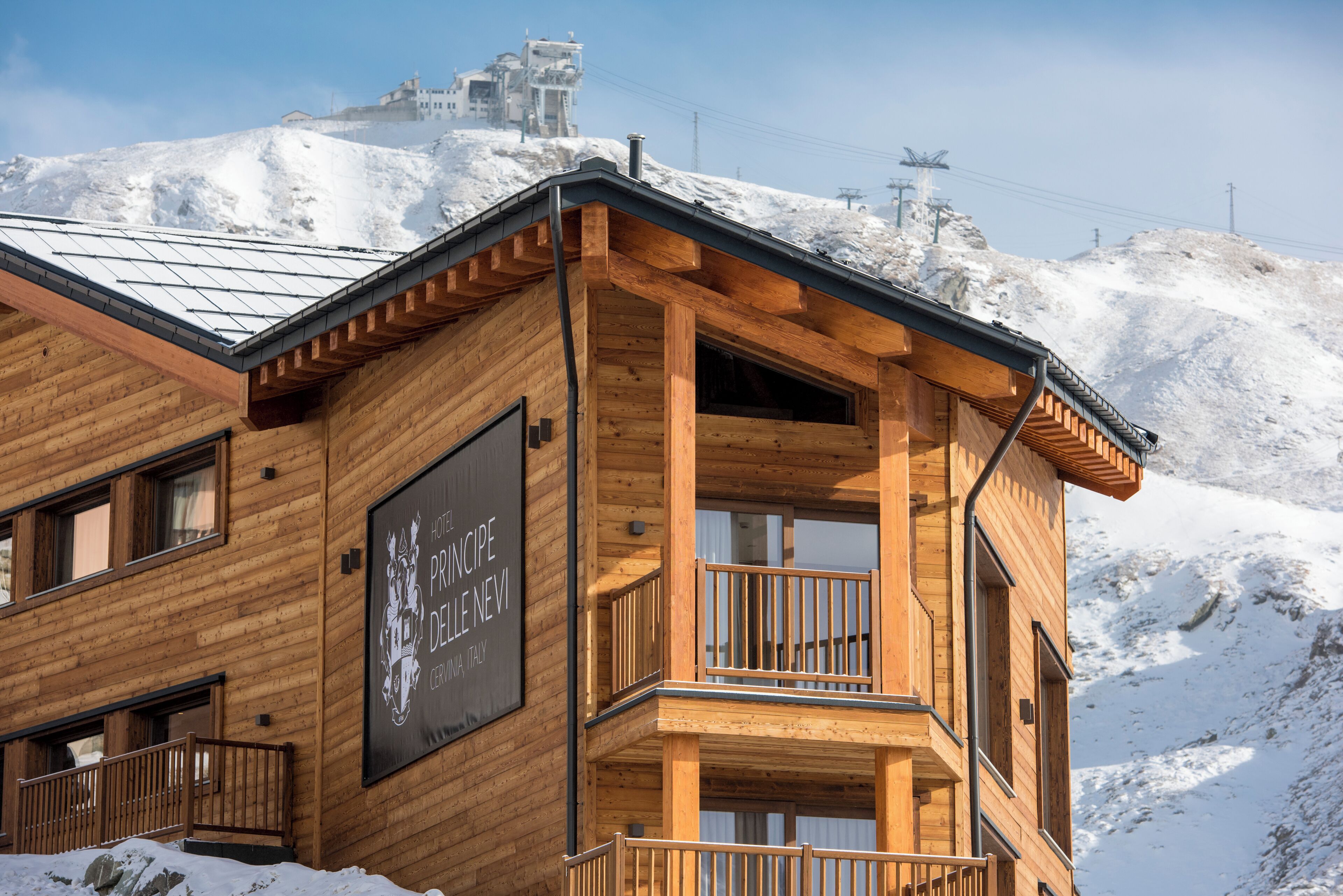 Façade de l’hébergement