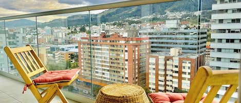 Apartment, 1 Bedroom, Balcony, City View | Balcony