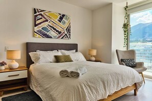 Apartment, 1 Bedroom, Balcony, City View | 1 bedroom - Beautiful Apt-balcony in La Carolina 70 Qled TV (Quito)